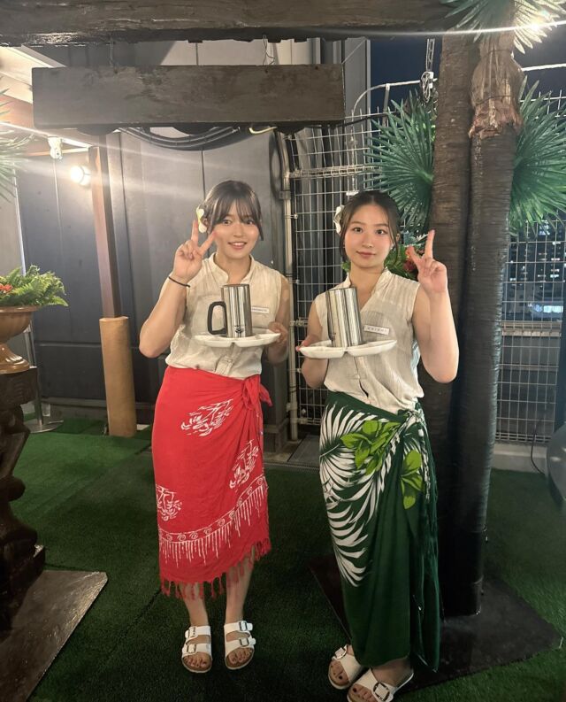 ココナッツビアガーデンです🤍🌴🥥
皆様のお越しをぜひお待ちしております✨